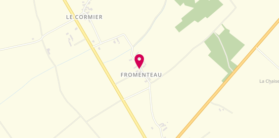 Plan de LARCHER Jérôme, 13 Fromenteau, 37290 Yzeures-sur-Creuse
