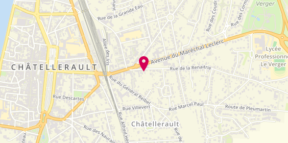 Plan de Annick Salignat, 24 Rue de la Renaitrie, 86100 Châtellerault