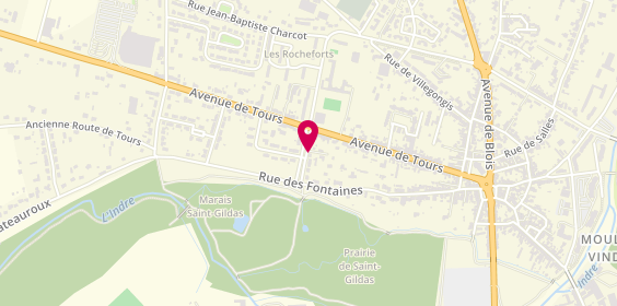 Plan de La Fabrique de Xav, Boulevard de Saint-Maur, 36000 Châteauroux