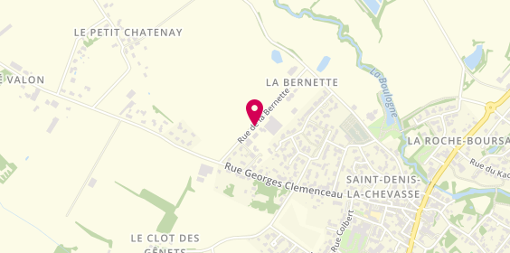 Plan de Anthony Rousseau, 12 Rue de la Bernette, 85170 Saint-Denis-la-Chevasse
