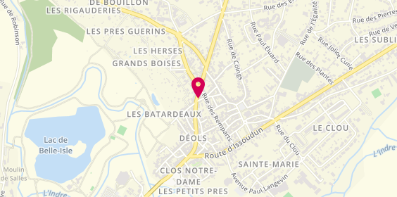Plan de Afplac, 34 avenue du Général de Gaulle, 36130 Déols