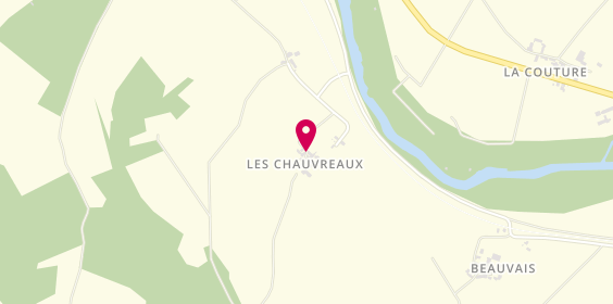 Plan de Jerome Besson, 3 Les Chauvraux, 37290 Bossay-sur-Claise