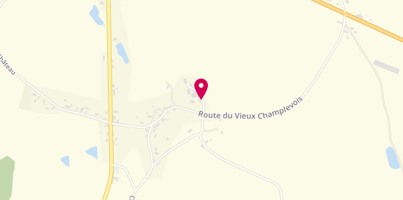 Plan de Plâtrerie Peinture Menuiserie Sablage / BENOIT NOWICKA, 1 chemin des Crots Faves, 58340 Cercy-la-Tour