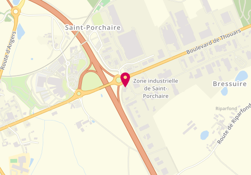 Plan de Sorefa, Zone Industrielle
53 Rue Lavoisier, 79300 Bressuire