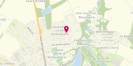 Plan de Alex & Bart, 8 Rue Benjamin Rabier, 85170 Les Lucs-sur-Boulogne