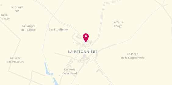 Plan de SOUVERIN Jérôme, La Pétonnière, 36290 Paulnay