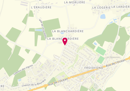 Plan de BLANLOEIL Gwenaël, La Blanchardière, 85300 Froidfond