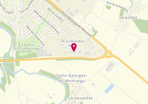 Plan de Dominique Arrivé, Zone Artisanale 
Rue de la Signeauderie, 85600 Montaigu-Vendée