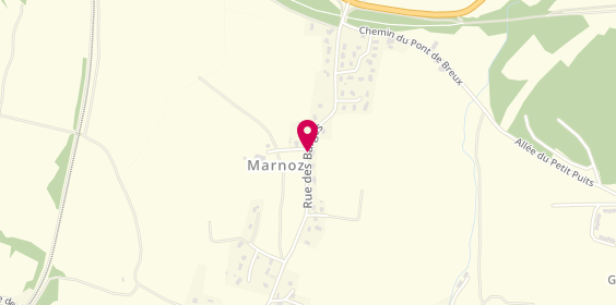 Plan de MARCHAL Maximilien, 17 Route Barges, 39110 Marnoz