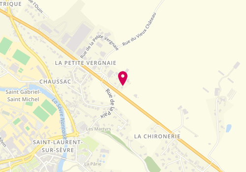 Plan de Fromenteau Peinture, 2 Route de Poitiers, 85290 Saint-Laurent-sur-Sèvre