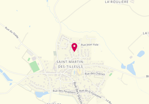 Plan de Loïc Soulard, 8 Rue des Mesanges, 85130 Saint-Martin-des-Tilleuls