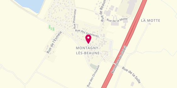 Plan de FROMENT Erik, 12 Rue Pisserotte, 21200 Montagny-lès-Beaune