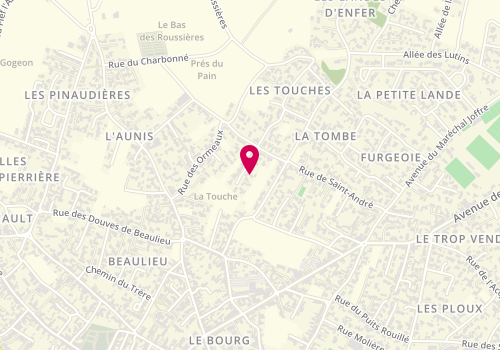Plan de Fradet Laurent, 28 Allée Masse de la Touche, 85330 Noirmoutier