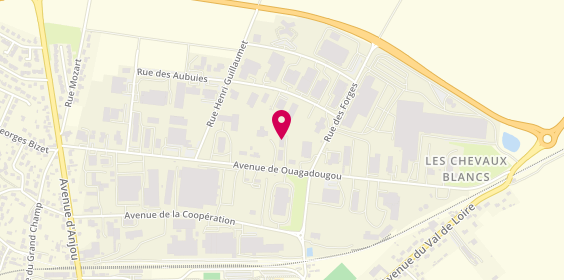 Plan de Raval'ouest, 25 avenue de Ouagadougou, 86200 Loudun