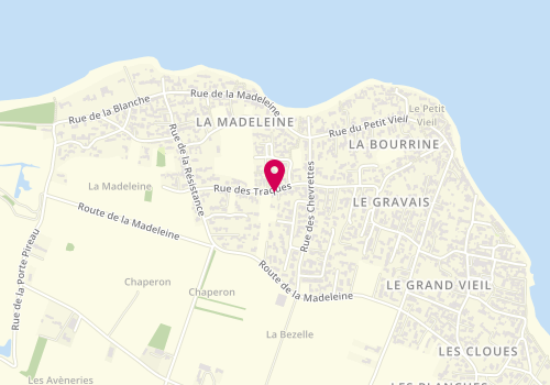 Plan de Quebaud Laurent, 46 Rue des Traques, 85330 Noirmoutier-en-l'Île
