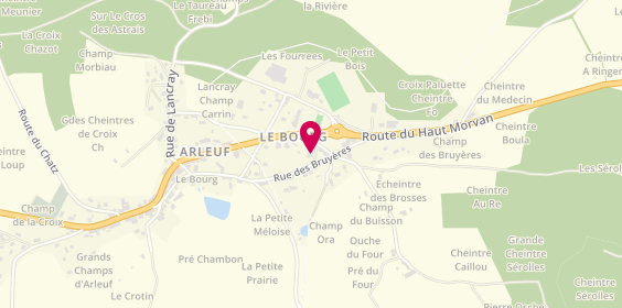 Plan de BLANDIN Jean-Luc, Le Bourg, 58430 Arleuf