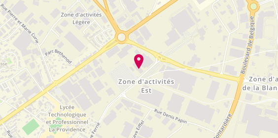 Plan de D2P Placopeinture D2P Energies D2P Barda, 85 avenue Gustave Ferrié, 49300 Cholet