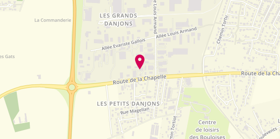 Plan de Amj Décoration, 172 Bis Rue de la Chapelle, 18000 Bourges