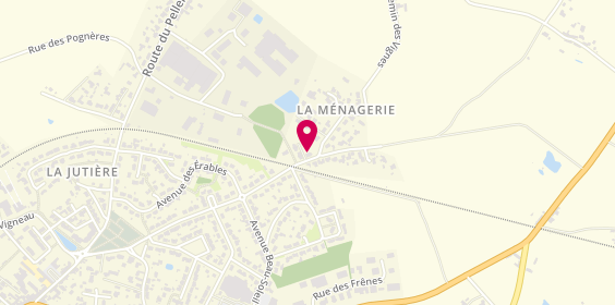 Plan de La Coquette Peinture, 9 avenue des Frenchères, 44680 Sainte-Pazanne