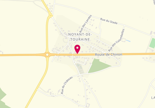 Plan de UKALOVIC Robert, 6 Route Chinon, 37800 Noyant-de-Touraine
