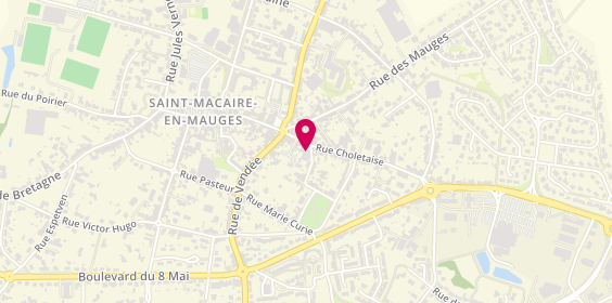 Plan de Colorwill', Saint Macaire en Mauges 16 Rue Choletaise, 49450 Sèvremoine