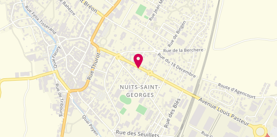 Plan de A3Pics, 12 Rue Pasteur, 21700 Nuits-Saint-Georges