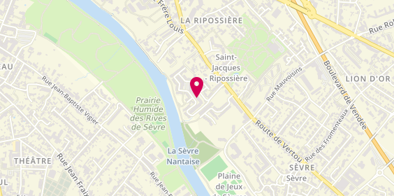 Plan de Wayof, 9 avenue des Impressionnistes Appt47, 44200 Nantes