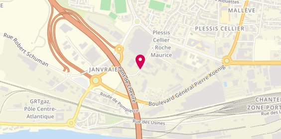 Plan de A2PN Décor, 91 Rue Frères Amieux, 44100 Nantes