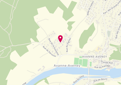 Plan de Revetec, 8 Rue des Artisans, 25720 Avanne-Aveney