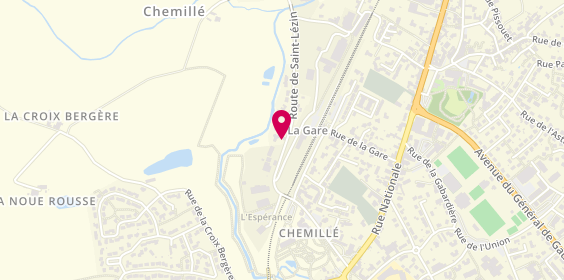 Plan de BLOND Christel, Chemille-Melay 9 Route Saint Lezin Chemillé-Melay, 49120 Chemillé-en-Anjou