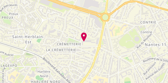 Plan de L'Effet Déco, 12 Rue de la Branchoire, 44800 Saint-Herblain