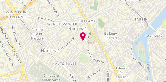 Plan de Pasquet, 8 Rue Villebois Mareuil, 44000 Nantes