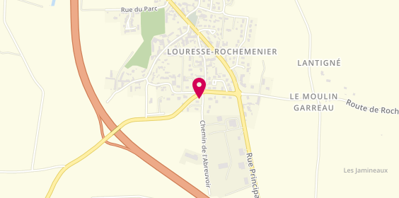 Plan de CHOLOUX Wilfried, 2 Chemin de l'Abreuvoir, 49700 Louresse-Rochemenier