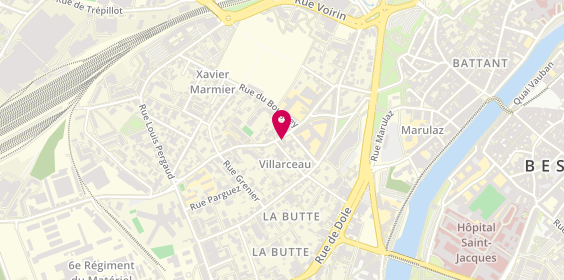 Plan de Vertjade Besançon, 31 avenue Georges Clémenceau, 25000 Besançon