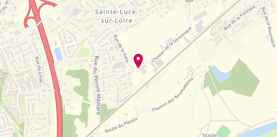 Plan de Atl Ravalement, 14 Rue de la Gironnière, 44980 Sainte-Luce-sur-Loire