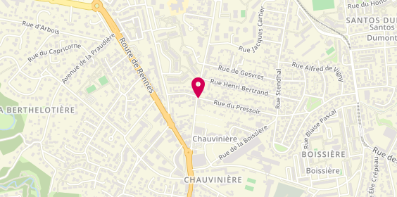 Plan de SARL Polymur, 36 Route de la Chapelle-Sur-Erdre, 44300 Nantes
