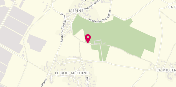 Plan de BONNEAU Bertrand, 47 la Noue de la Mazure, 44450 La Chapelle-Basse-Mer