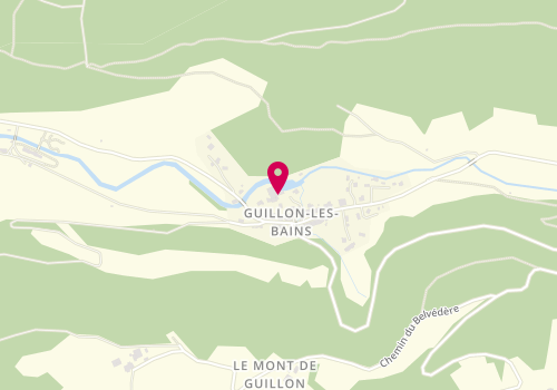 Plan de LENFANT Pascal, 4 Rue Taverotte, 25110 Guillon-les-Bains
