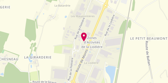 Plan de Prd Dubois, 5 Rue des Maupointières, 37300 Joué-lès-Tours