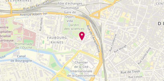 Plan de Bpa Peinture, 8 Rue Jardin des Plantes, 21000 Dijon