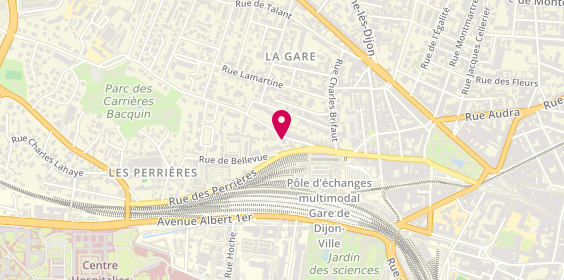 Plan de SHEQIRI Liridon, 3 Rue des Marmuzots, 21000 Dijon