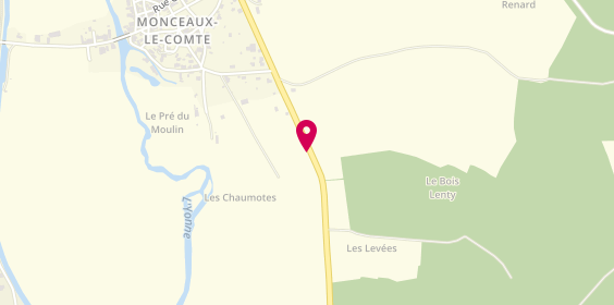 Plan de Namont Alain, 14 Route Clamecy, 58190 Monceaux-le-Comte