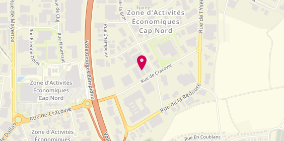 Plan de U Need Services, 21 Rue de Cracovie, 21850 Saint-Apollinaire