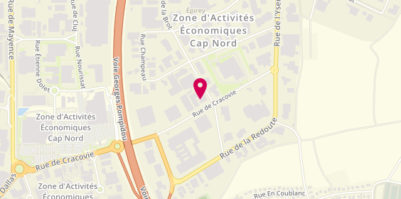 Plan de I2p, 21 Rue de Cracovie, 21850 Saint-Apollinaire