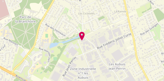 Plan de ALTITUDE 37 - Cordistes - Travaux en hauteur, 4 Rue Augustin Fresnel, 37170 Chambray-lès-Tours