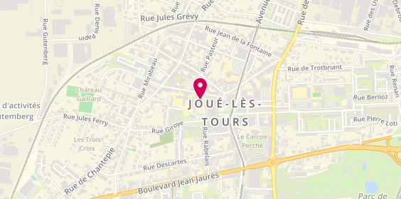 Plan de GRANGER Jean-Marie, 1 Rue Rabelais, 37300 Joué-lès-Tours