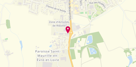 Plan de Pile & Face, Zone Artisanale de Ribotte, 49410 Mauges-sur-Loire