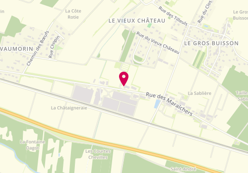 Plan de Gt Deco, 34 Rue des Maraîchers, 37270 Saint-Martin-le-Beau
