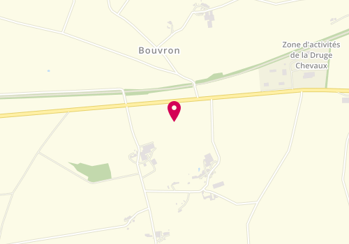 Plan de Rj Peinture, 9 Route de Quilly, 44130 Bouvron