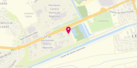 Plan de Entreprise Laurent Pineau, 3 Rue Joseph Cugnot, 49130 Les Ponts-de-Cé